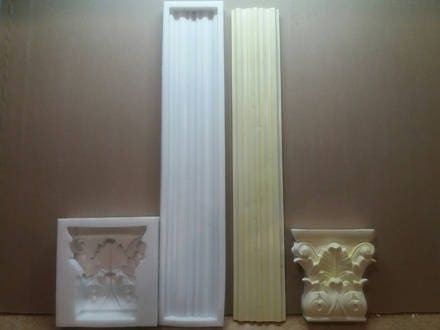 Silicone rubber for gypsum Cornice mould plaster decorations mould making Silicone mold for the production of plaster baguette Tile mold