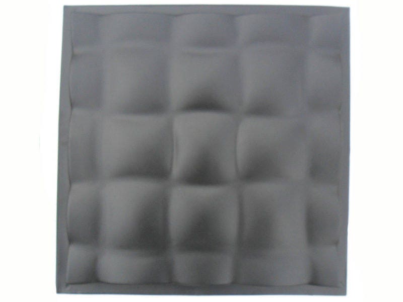 3d Panel Plastic Mold Small Pillows for making Gypsum and Concrete Panels. Set of 4 molds.
