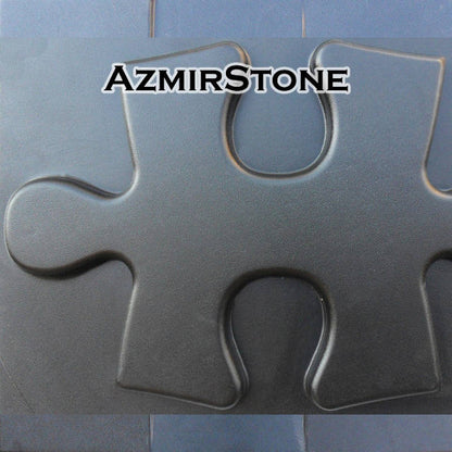 3d Panel Plastic mold "Puzzle" for making Panels from gypsum and concrete. Set of 4 molds.
