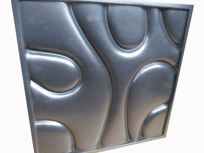 3d Panel Shaul's plastic mold for making Gypsum and Concrete Panels. Set of 4 molds.