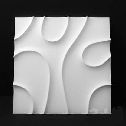 3d Panel Shaul's plastic mold for making Gypsum and Concrete Panels. Set of 4 molds.