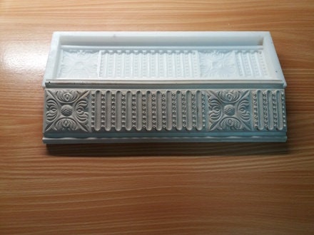 Silicone mold for the production of plaster baguette Tile mold Silicone rubber for gypsum Cornice moulding plaster decorations mould making