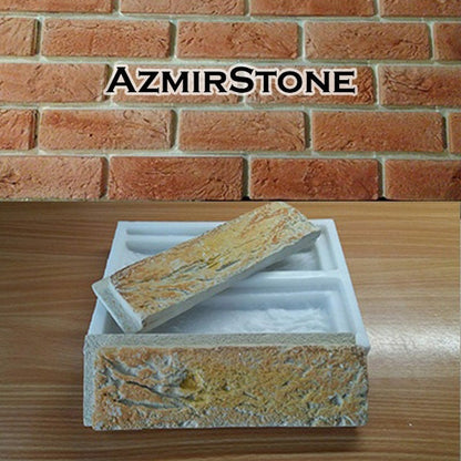 Diy brick, Silicone form, Cement mold, Silicone mold concrete, Cement brick, DIY stone,  Rubbers form, Mold wall tiles, Concrete brick mold